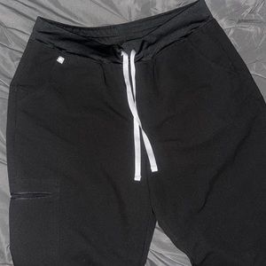 High waisted large Zamora in black